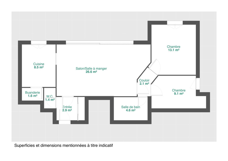 Appartement - photo 13