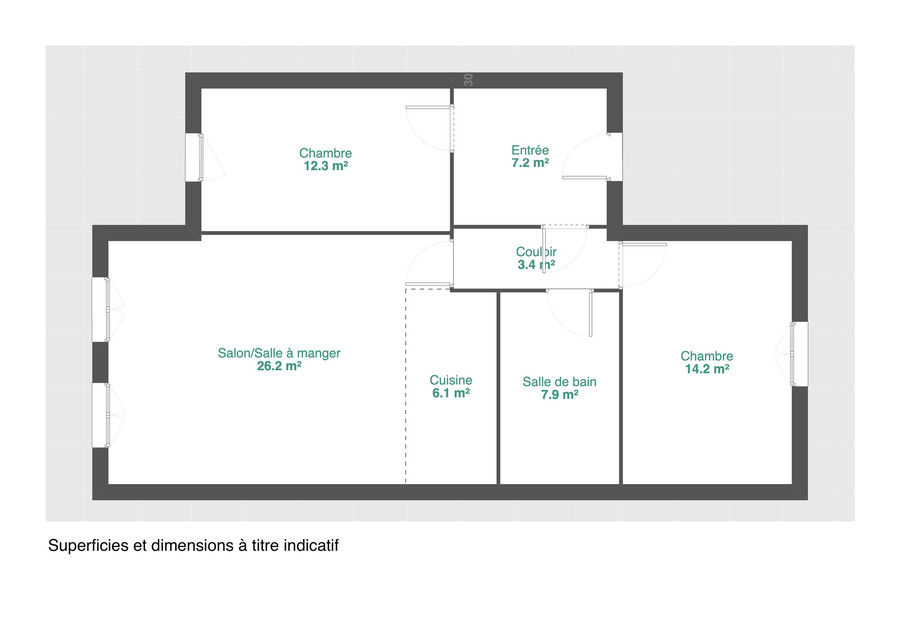 Appartement - photo 12